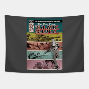 Tank Girl Tapestry
