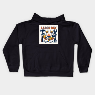 Labor Day Kids Hoodie