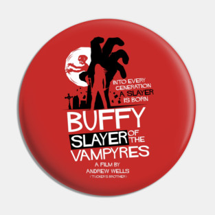 Slayer of the Vampyres Pin