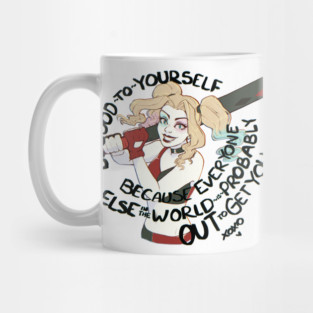 Harley Quinn Advice Mug
