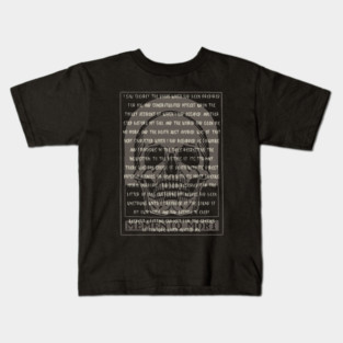 💀 Wednesday - Memento Mori Shirt 💀 Kids T-Shirt