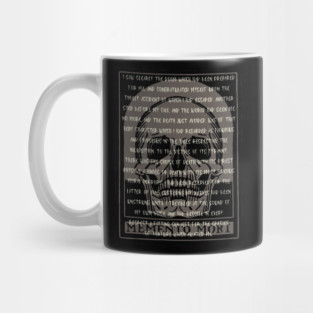 💀 Wednesday - Memento Mori Shirt 💀 Mug