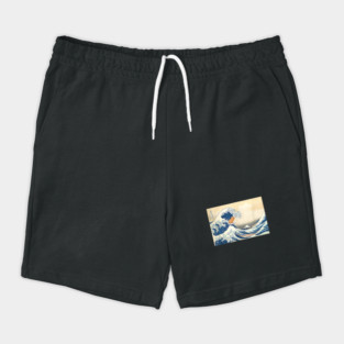 Wave Capybara Surfing Rodent Shorts