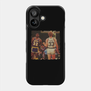 Magic Johnson and Larry Bird Phone Case