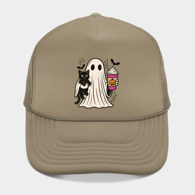Pumpkin Spice Latte Ghost Halloween by The WYLD Tribe