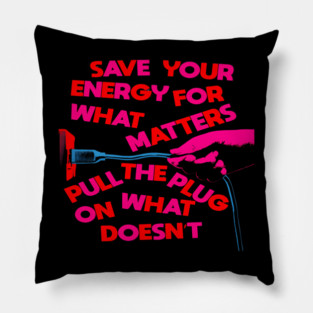 Energy Economics Pillow