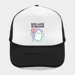 Boo-lieve in Healing – Pastel Ghost Mental Health Halloween Hat