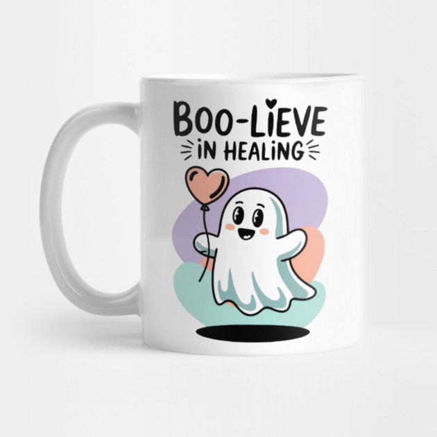 Boo-lieve in Healing – Happy Ghost Self Love Halloween by Fauzi's Store