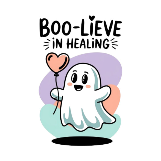 Boo-lieve in Healing – Happy Ghost Self Love Halloween by Fauzi's Store
