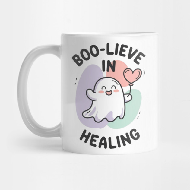 Boo-lieve in Healing – Minimalist Ghost Healing Halloween by Fauzi's Store
