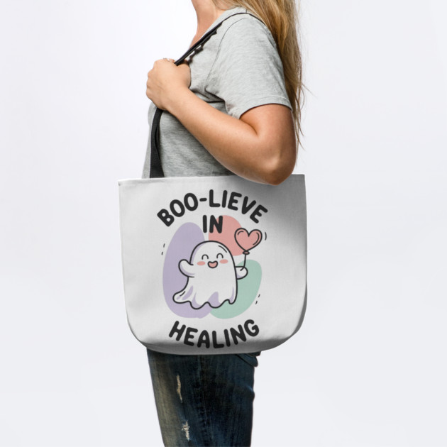 Boo-lieve in Healing – Minimalist Ghost Healing Halloween by Fauzi's Store