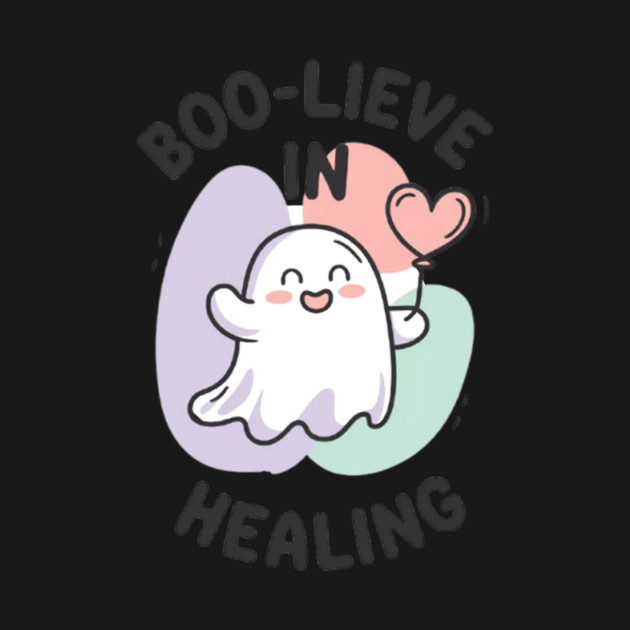 Boo-lieve in Healing – Minimalist Ghost Healing Halloween by Fauzi's Store