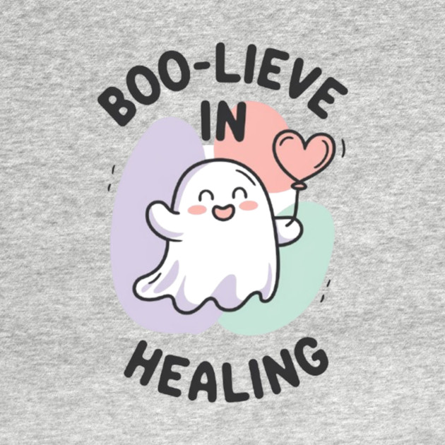 Boo-lieve in Healing – Minimalist Ghost Healing Halloween by Fauzi's Store