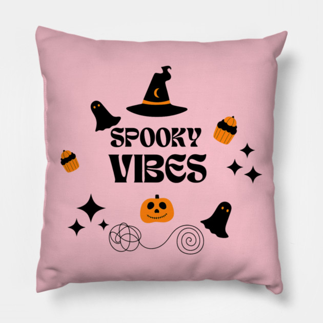 Spooky Vibes Pillow by Fauzi's Store