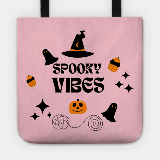 Spooky Vibes Tote by Fauzi's Store