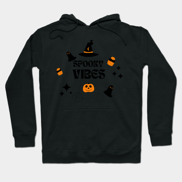 Spooky Vibes Hoodie by Fauzi's Store