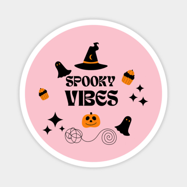 Spooky Vibes Magnet by Fauzi's Store