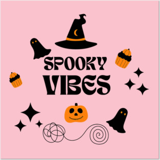Spooky Vibes Posters and Art