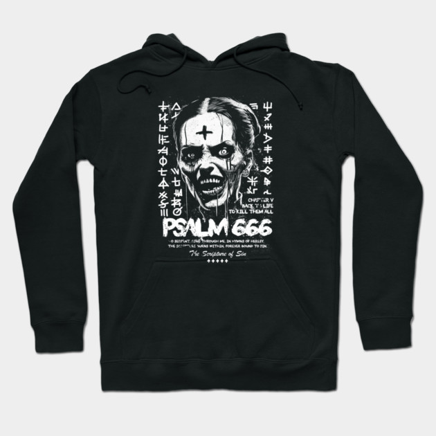 PSALM 666 Hoodie by artslaves