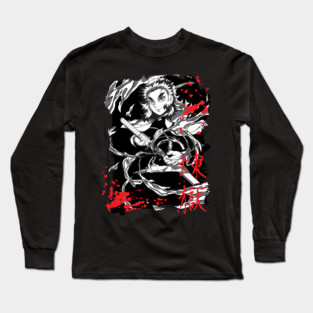 Demon Slayer Kyojuro Rengoku Flame Hashira Long Sleeve T-Shirt