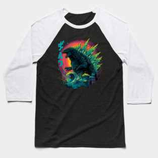 godzilla Baseball T-Shirt