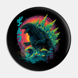 godzilla Pin