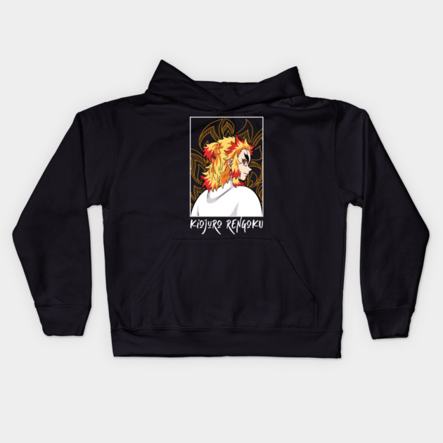 Rengoku Kyojuro - Demon Slayer Kids Hoodie by Otaku Vibes