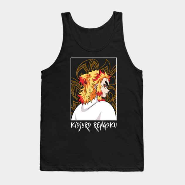 Rengoku Kyojuro - Demon Slayer Tank Top by Otaku Vibes