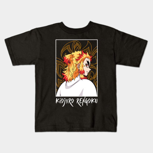 Rengoku Kyojuro - Demon Slayer Kids T-Shirt by Otaku Vibes