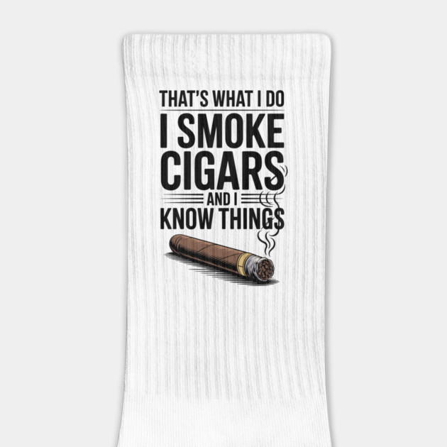 That’s What I Do I Smoke Cigars and I Know Things by Frank Ring