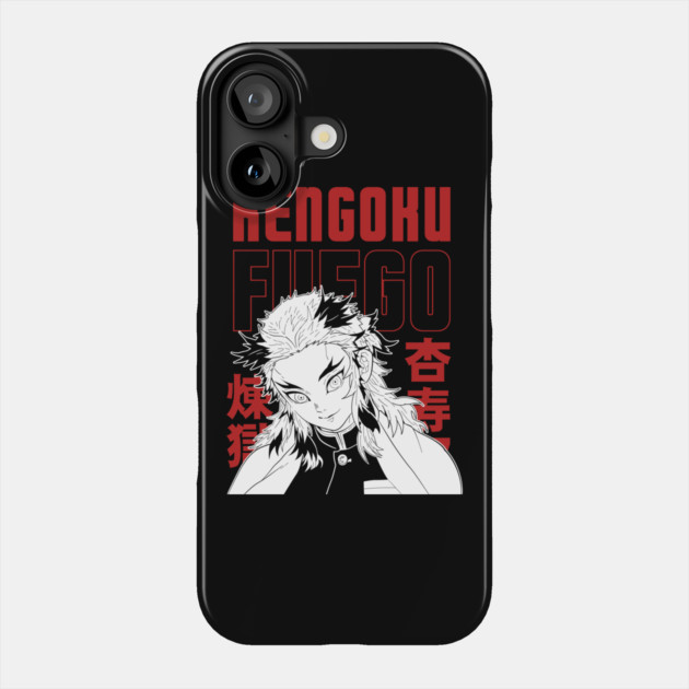 Rengoku Flame Hashira - Demon Slayer Phone Case by Otaku Vibes