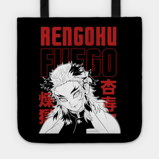 Rengoku Flame Hashira - Demon Slayer Tote by Otaku Vibes