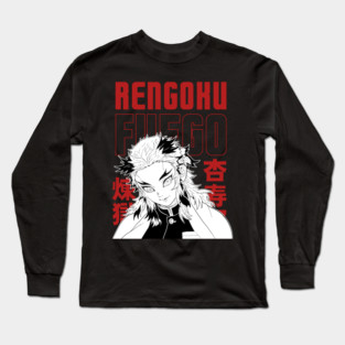 Rengoku Flame Hashira - Demon Slayer Long Sleeve T-Shirt