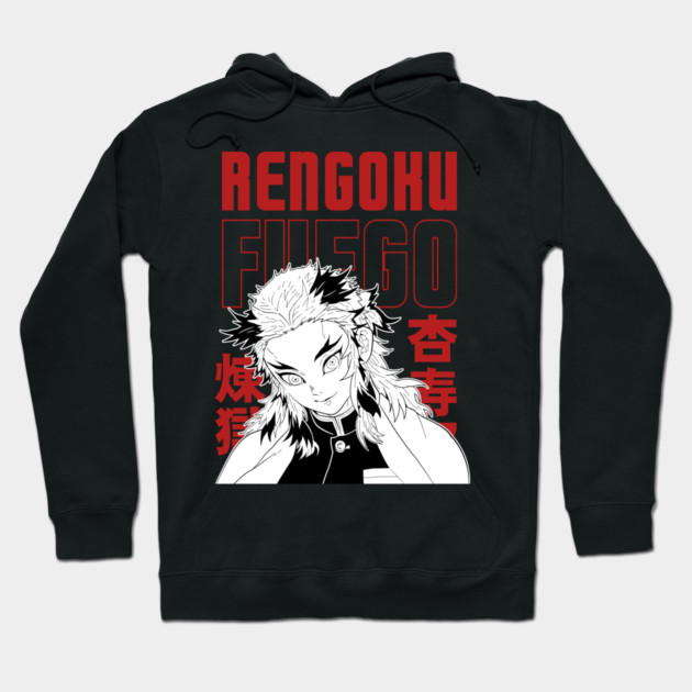 Rengoku Flame Hashira - Demon Slayer Hoodie by Otaku Vibes