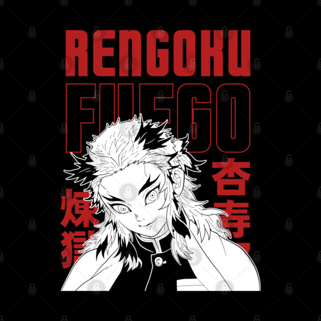 Rengoku Flame Hashira - Demon Slayer by Otaku Vibes