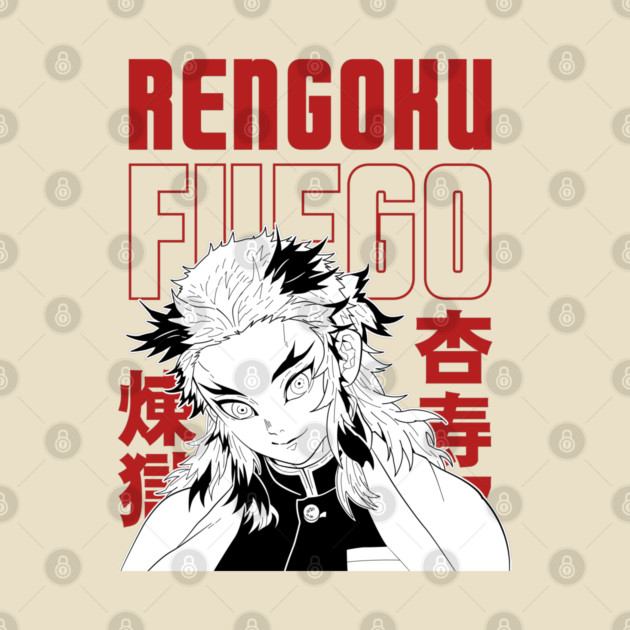 Rengoku Flame Hashira - Demon Slayer by Otaku Vibes