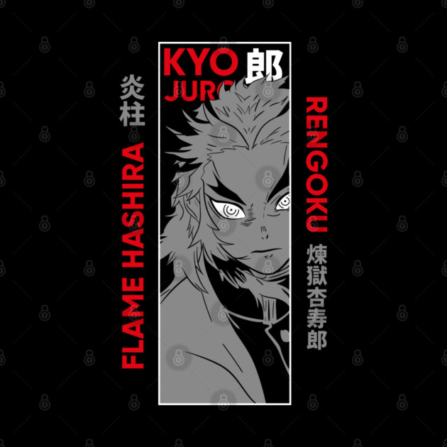 Demon Slayer: Kimetsu no Yaiba - Rengoku Flame Hashira by Otaku Vibes