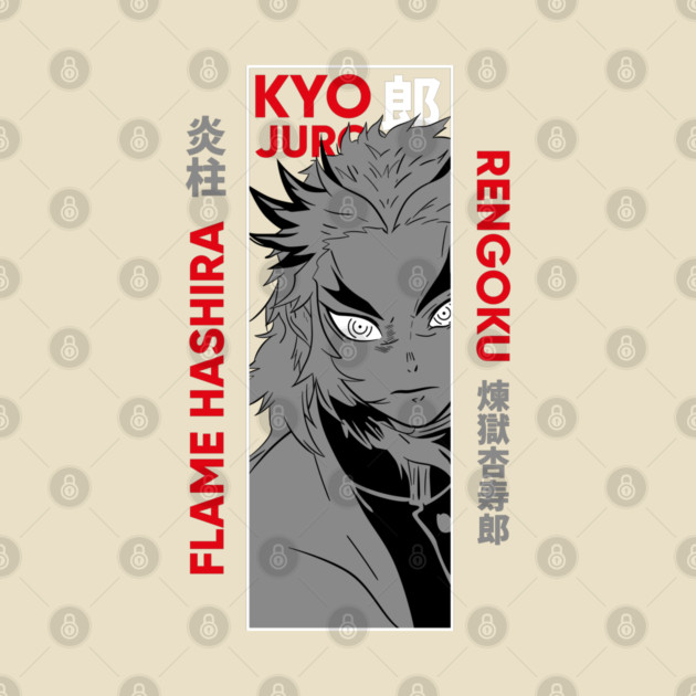 Demon Slayer: Kimetsu no Yaiba - Rengoku Flame Hashira by Otaku Vibes