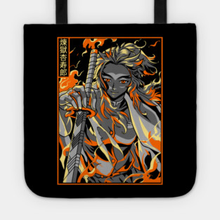 Demon Slayer Rengoku Passion and Fire Tote