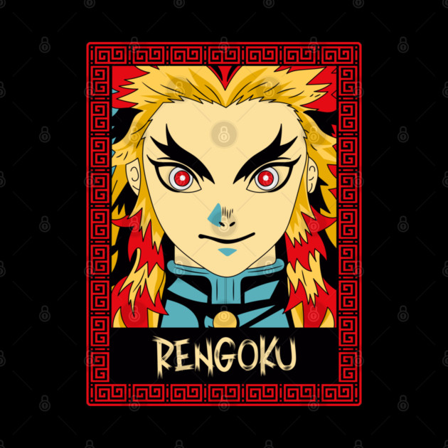 Rengoku Flame Hashira - Demon Slayer by Otaku Vibes