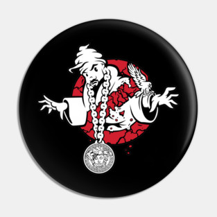 Ghostface Killah x Ghostbusters Pin