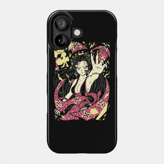 Demon Slayer Daki Upper Moon 6 Demon Phone Case by Otaku Vibes