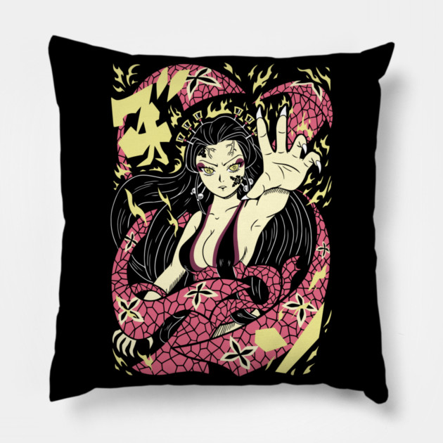 Demon Slayer Daki Upper Moon 6 Demon Pillow by Otaku Vibes