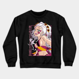 Demon Slayer Daki Elegant Demon Design Crewneck Sweatshirt