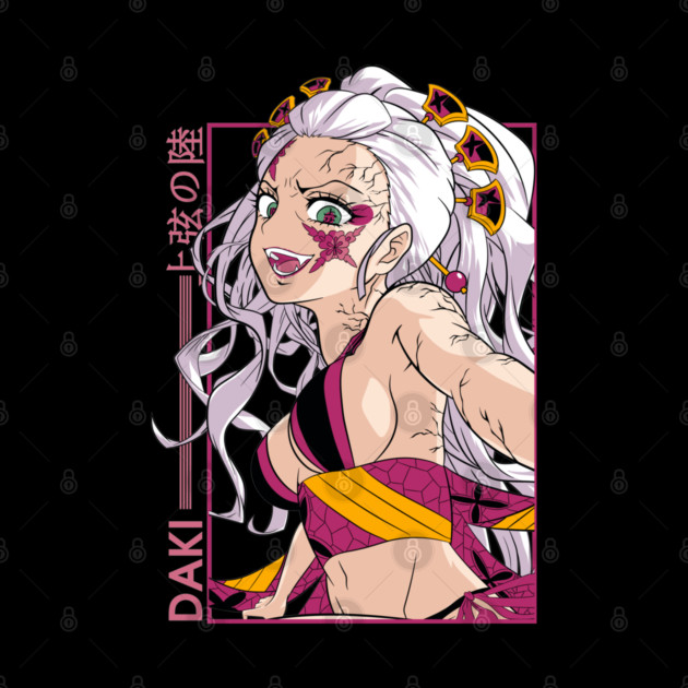 Demon Slayer Daki Elegant Demon Design by Otaku Vibes