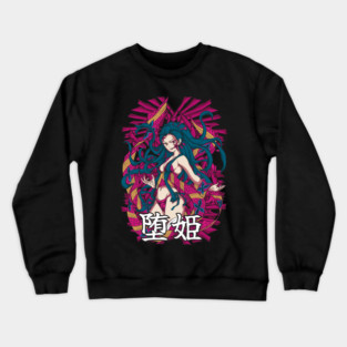Demon Slayer Daki with Obi Attack Flow Crewneck Sweatshirt