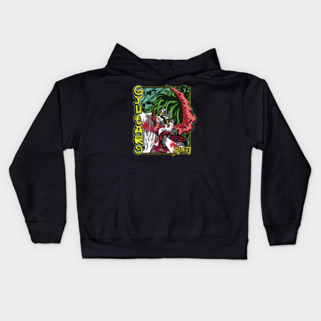 Gyutaro Upper Moon 6 - Demon Slayer: Kimetsu no Yaiba Kids Hoodie by Otaku Vibes