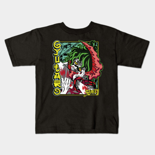 Gyutaro Upper Moon 6 - Demon Slayer: Kimetsu no Yaiba Kids T-Shirt by Otaku Vibes