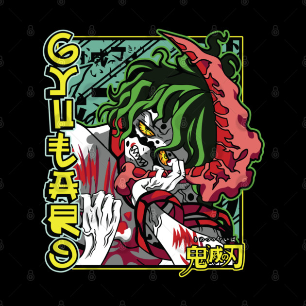 Gyutaro Upper Moon 6 - Demon Slayer: Kimetsu no Yaiba by Otaku Vibes