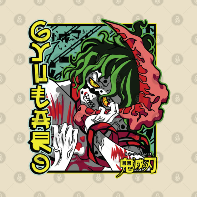 Gyutaro Upper Moon 6 - Demon Slayer: Kimetsu no Yaiba by Otaku Vibes